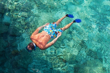 snorkelingの写真素材