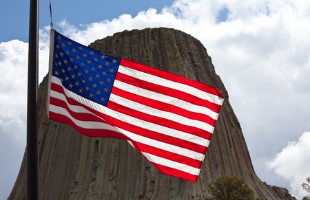 american flagの写真素材