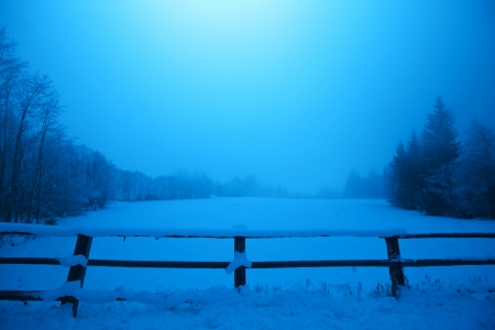 Winter mountainsの写真素材