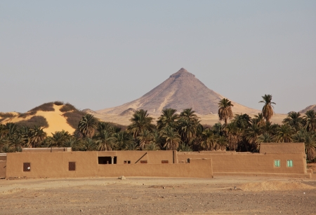 Village in Sudanの写真素材