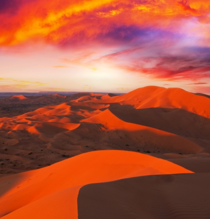 Sahara desertの写真素材