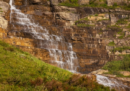 waterfallの写真素材