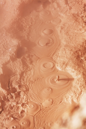 Geyser Sol de Manana, Boliviaの写真素材