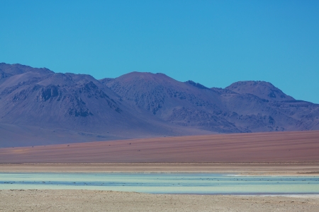 High mountains in Boliviaの写真素材