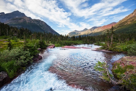 Glacier National Park, Montana の写真素材