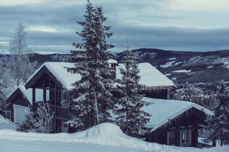 Winter resortのeditorial素材