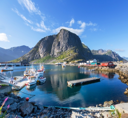 Lofoten island,Norwayの写真素材