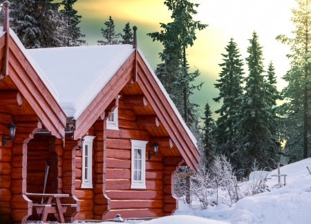 Winter resortのeditorial素材