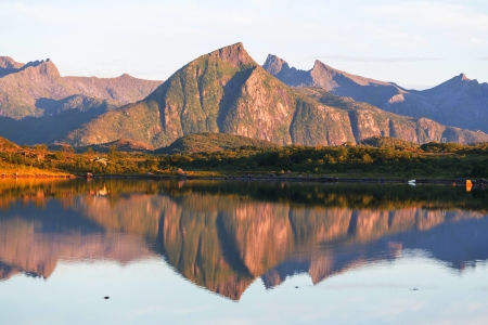 Lofoten island,Norwayの写真素材