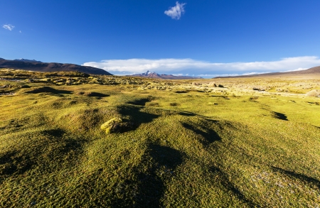 High mountains in Boliviaの写真素材