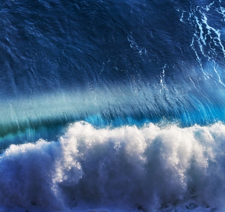 Wave on the beachの写真素材