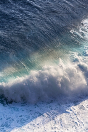 Wave on the beachの写真素材