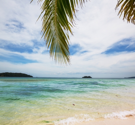 Tropical beachの写真素材