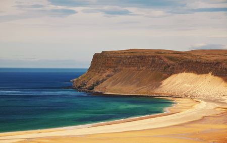 icelandic coastの写真素材