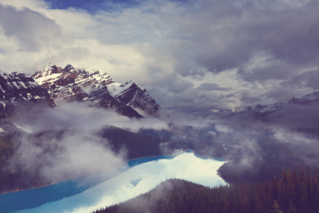 Canadian mountainsの写真素材