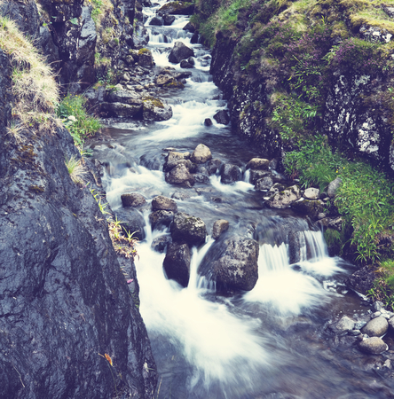 Water cascadeの写真素材