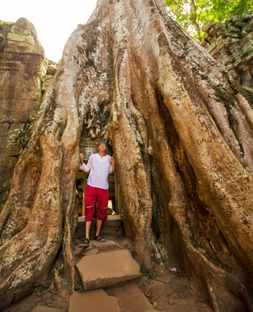 Angkor, Cambodiaの写真素材