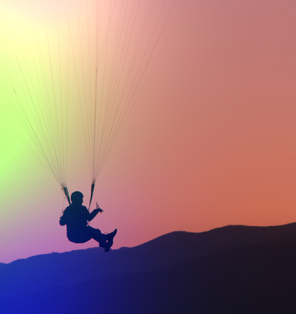 Paragliderの写真素材
