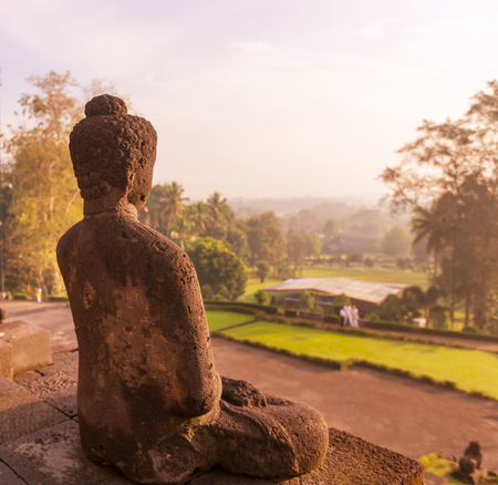 Borobudur Temple,Java, Indonesia の写真素材