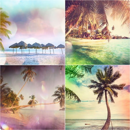 Beach backgroundの写真素材