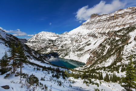 Glacier National Park, Montana.の写真素材