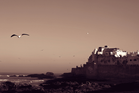 Essaouira city in Moroccoのeditorial素材