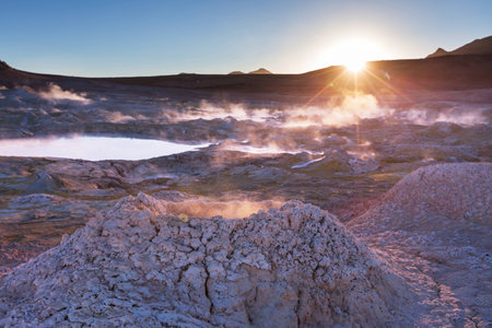 Geyser Sol de Manana, Bolivia