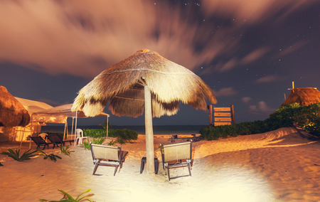 Serenity beachの写真素材