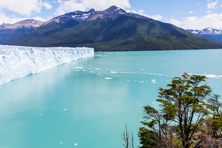 Perito Moreno glacier in  Argentinaの写真素材