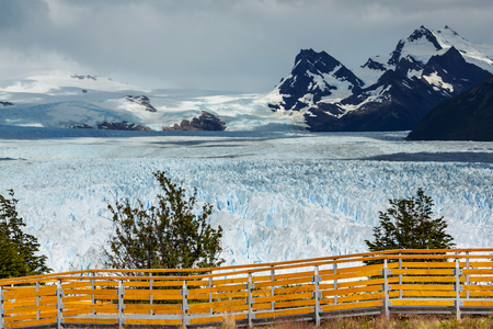 Perito Moreno glacier in  Argentinaの写真素材