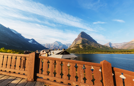 Glacier National Park, Montana.のeditorial素材