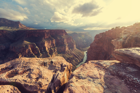 Picturesque landscapes of the Grand Canyonの写真素材