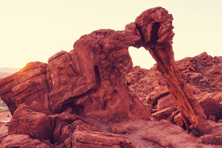 Valley of Fire State Park, Nevada, USAの写真素材