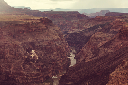 Picturesque landscapes of the Grand Canyonの写真素材