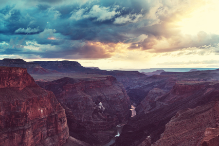 Picturesque landscapes of the Grand Canyonの写真素材