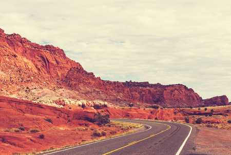 Capitol Reef National Park, Utahの写真素材