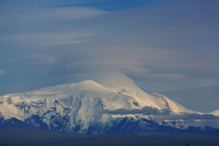Mountains of Alaska in summer
