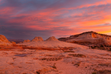 Vermilion Cliffs National Monument Landscapes at sunriseの写真素材