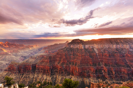 Picturesque landscapes of the Grand Canyonの写真素材