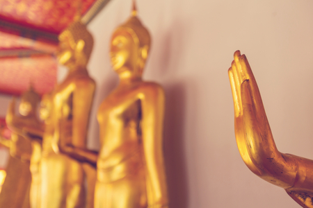 Buddhas statueの写真素材