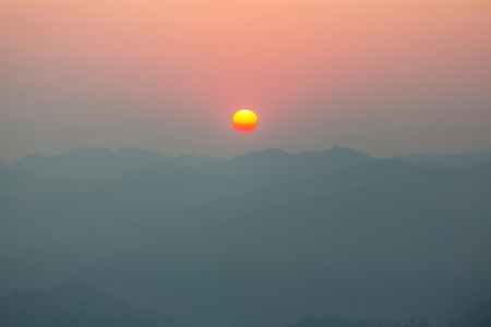 Rural landscapes in Northern Thailandの写真素材