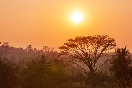 Rural landscapes in Northern Thailandの写真素材