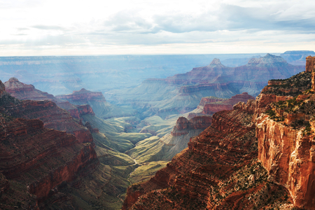 Picturesque landscapes of the Grand Canyonの写真素材