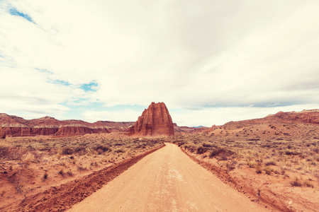 Capitol Reef National Park, Utahの写真素材