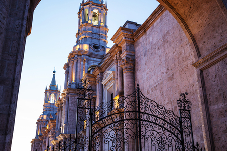 Arequipa city in Peru, South Americaの写真素材