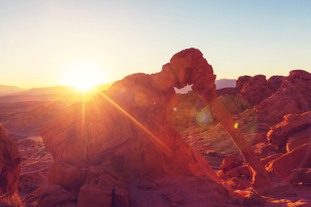 Valley of Fire State Park, Nevada, USAの写真素材