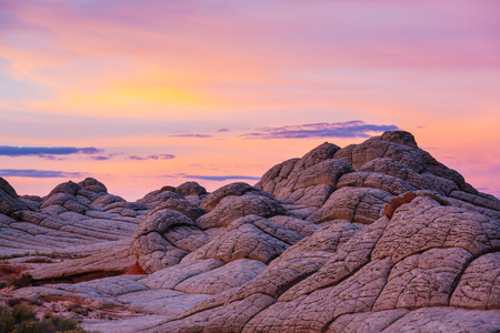 Vermilion Cliffs National Monument. Landscapes at sunrise. Unusual mountains landscape. Beautiful natural background.の写真素材