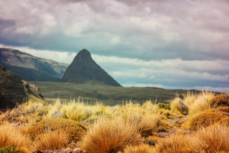 Patagonia landscapes in Southern Argentinaの写真素材
