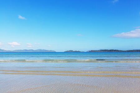 Serenity on the tropical beach