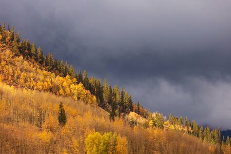 Mountain Landscape in Colorado Rocky Mountains, Colorado, United States.